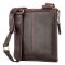 Сумка мужская SHVIGEL 11103 кожаная Коричневая