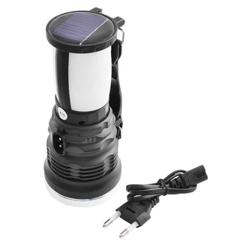 Светодиодный фонарик Vargo VL726, 1LED + боковое свечение, встроенный аккумулятор, 220V, 175х70mm