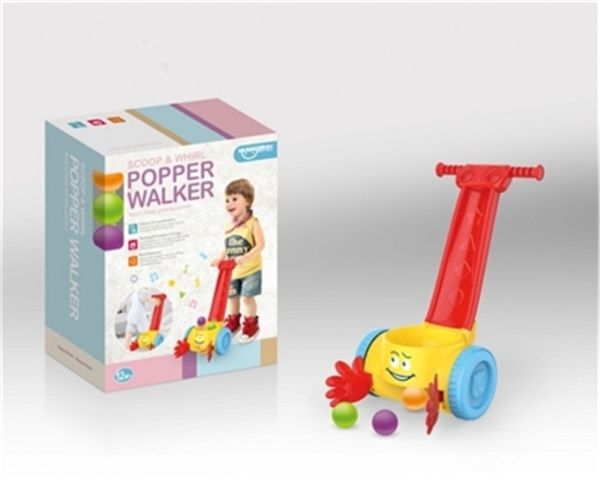 Детская каталка на палке HE0818 с шариками