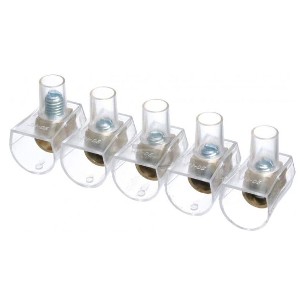 Клеммник концевой (маршет) 25A 10кв.мм Прозрачный