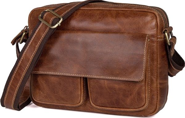 Сумка мужская Vintage 14583 кожаная Рыжая Сумка мужская Vintage 14583 кожаная Рыжая