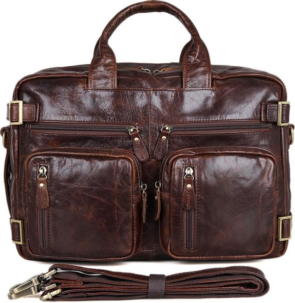 Сумка мужская Vintage 14590 кожаная Коричневая Сумка мужская Vintage 14590 кожаная Коричневая
