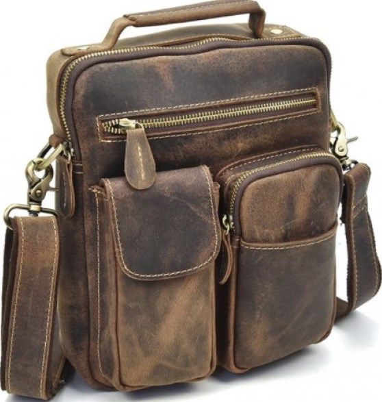 Сумка мужская Vintage 14640 кожаная Коричневая Сумка мужская Vintage 14640 кожаная Коричневая