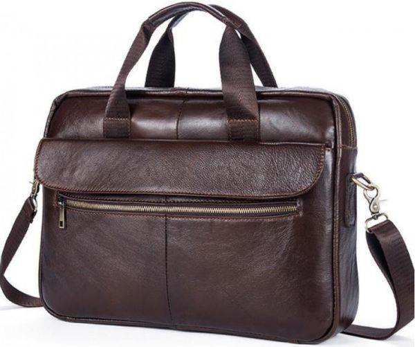 Сумка вместительная Vintage 14641 кожаная Коричневая Сумка вместительная Vintage 14641 кожаная Коричневая