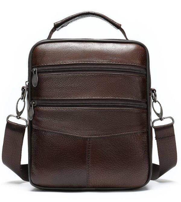 Сумка мужская Vintage 14653 Коричневая Сумка мужская Vintage 14653 Коричневая