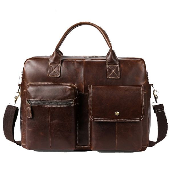 Сумка мужская Vintage 14661 для ноутбука Коричневая Сумка мужская Vintage 14661 для ноутбука Коричневая