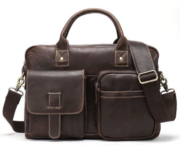 Сумка - портфель мужская Vintage 14667 Коричневая Сумка - портфель мужская Vintage 14667 Коричневая