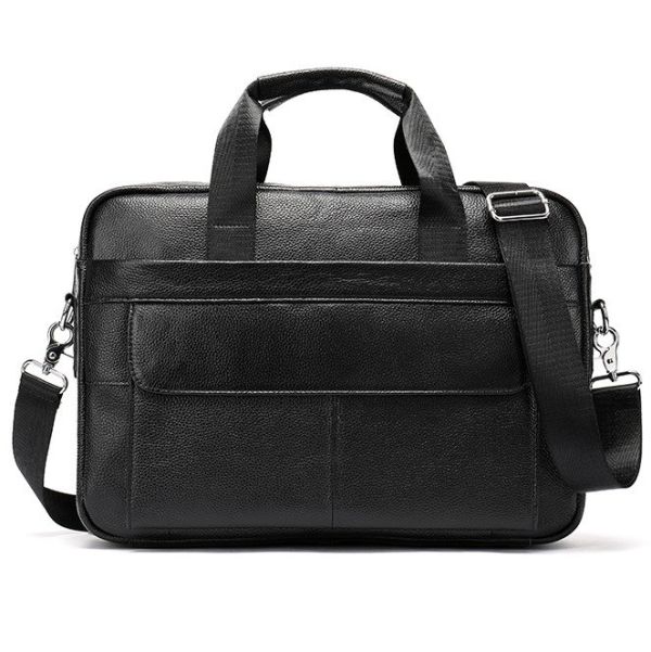 Сумка мужская Vintage 14678 для ноутбука Черная Сумка мужская Vintage 14678 для ноутбука Черная