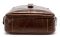 Сумка мужская гладкая Vintage 14700 Коричневая