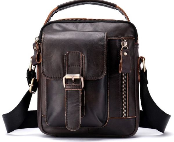 Сумка мужская Vintage 14702 Коричневая Сумка мужская Vintage 14702 Коричневая