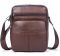 Сумка мужская зернистая Vintage 14705 Коричневая