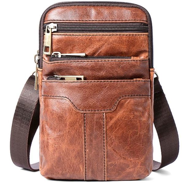 Сумка мужская Vintage 14724 Коричневая Сумка мужская Vintage 14724 Коричневая