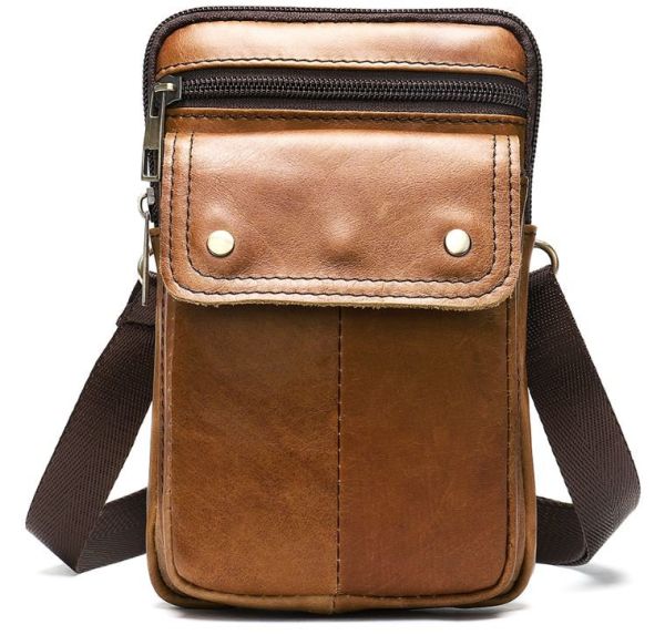 Сумка мужская Vintage 14725 Коричневая Сумка мужская Vintage 14725 Коричневая