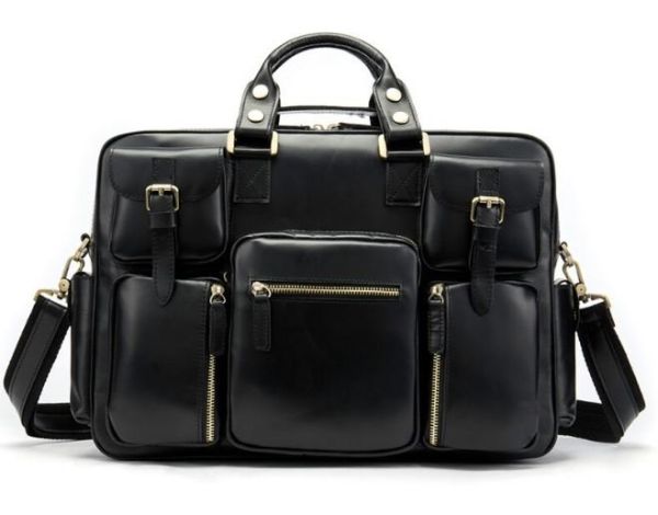 Сумка мужская Vintage 14756 Черная Сумка мужская Vintage 14756 Черная