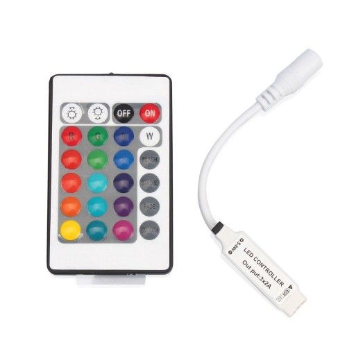 Контроллер RGB OEM 6А-IR-24-MINI кнопки