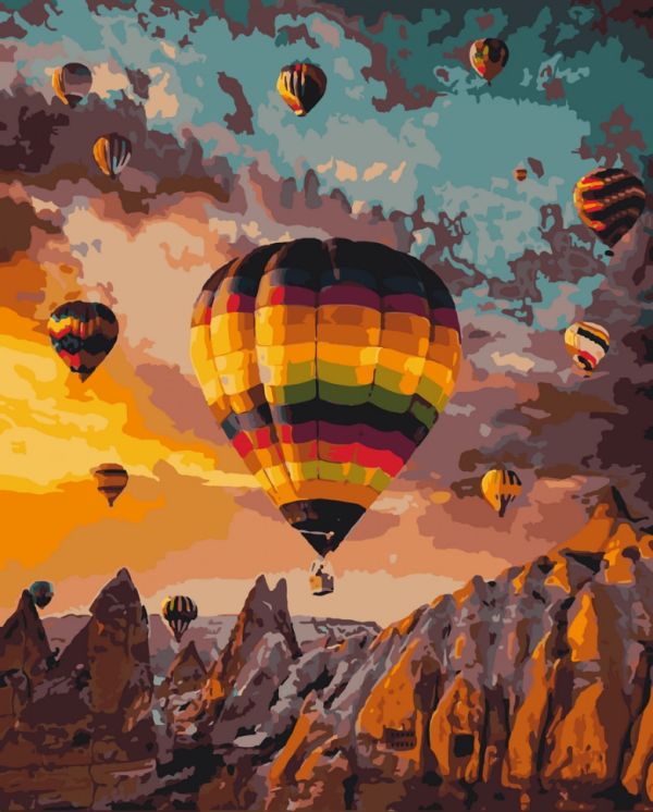 Картина по номерам. Art Craft "Воздушные шары Каппадокии" 40*50 см 10503-AC  Картина по номерам. Art Craft "Воздушные шары Каппадокии" 40*50 см 10503-AC