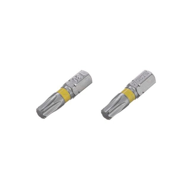 Комплект отверточных насадок Torx T30 1/4 25мм, S2, уп. 2 ед., STORM INTERTOOL VT-0226