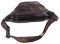 Поясная сумка Vintage 14236 кожаная Коричневая