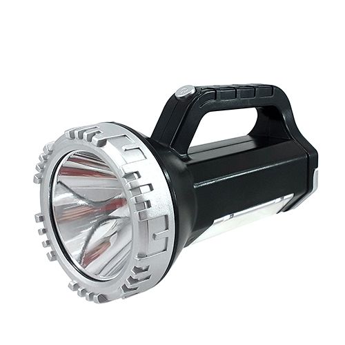 Светодиодный фонарик Vargo VL1297, 1LED + боковое свечение COB, встроенный аккумулятор, 220V, 168х90