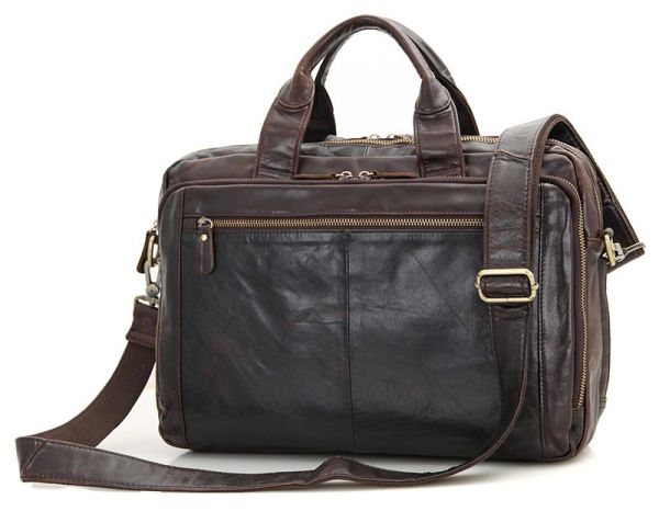 Сумка мужская сумка Vintage 14393 под ноутбук 15.6 дюймов Коричневая Сумка мужская сумка Vintage 14393 под ноутбук 15.6 дюймов Коричневая