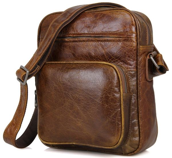 Сумка мужская Vintage 14418 Коричневая Сумка мужская Vintage 14418 Коричневая