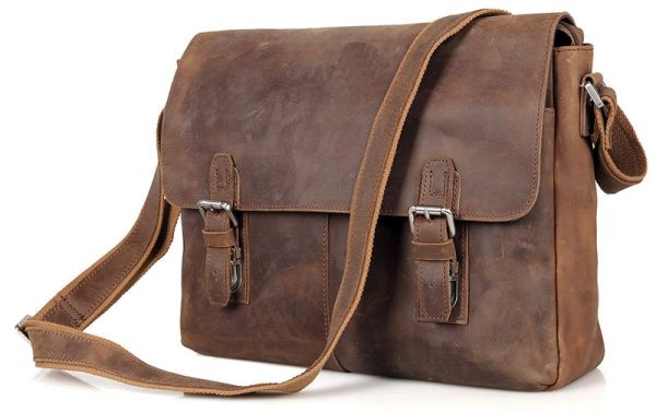 Сумка мужская Vintage 14420 Коричневая Сумка мужская Vintage 14420 Коричневая
