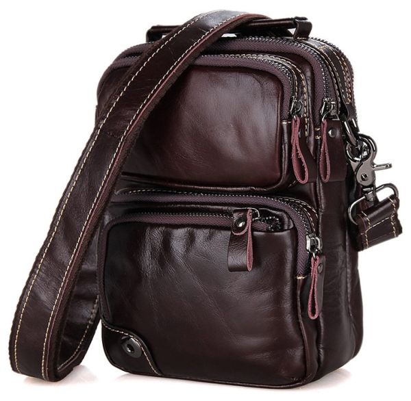 Сумка мужская Vintage 14435 Коричневая Сумка мужская Vintage 14435 Коричневая