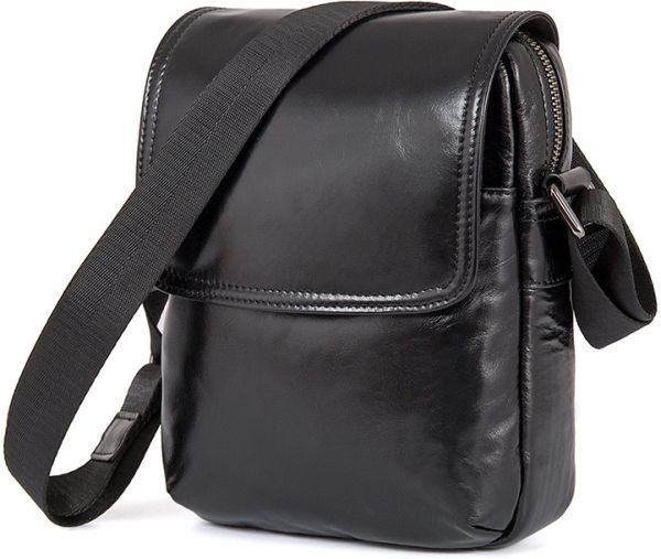 Сумка мужская Vintage 14470 кожаная Черная Сумка мужская Vintage 14470 кожаная Черная