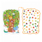 Детский пазл/игра Mon Puzzle "Волшебное дерево" 200115, 40 элементов