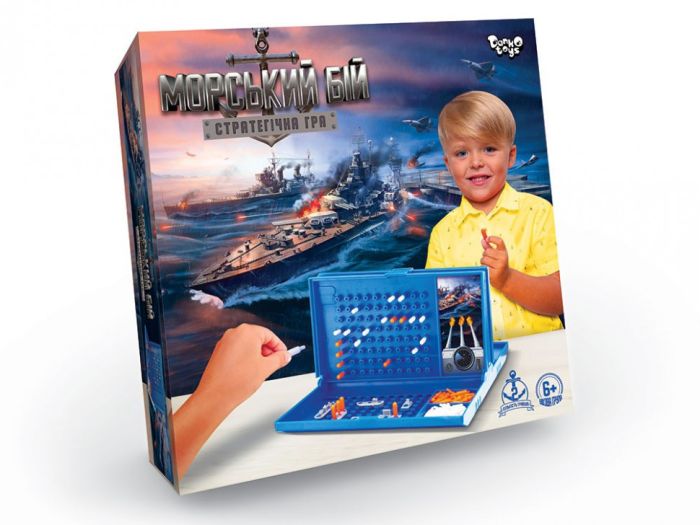 Настольная игра "Морской бой" в чемодане G-MB-01U, 216 фишек