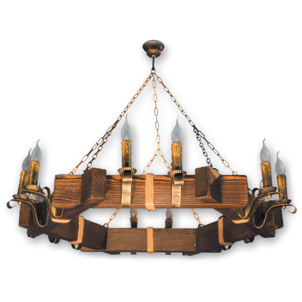 Люстра подвесная 12 свечей Е14 серии Lilia 2609212