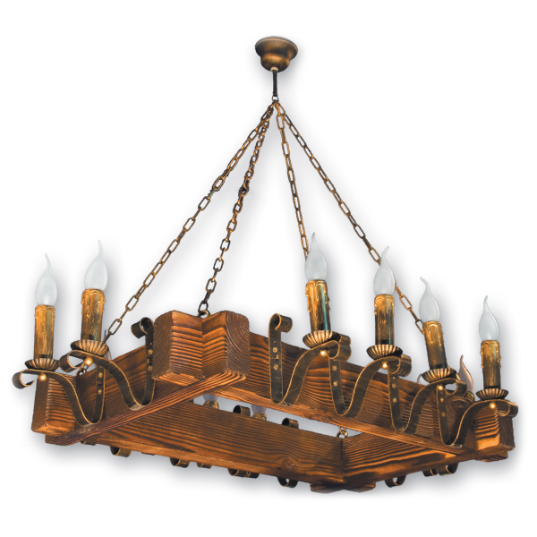 Люстра подвесная 12 свечей Е14 серии Lilia 2709212