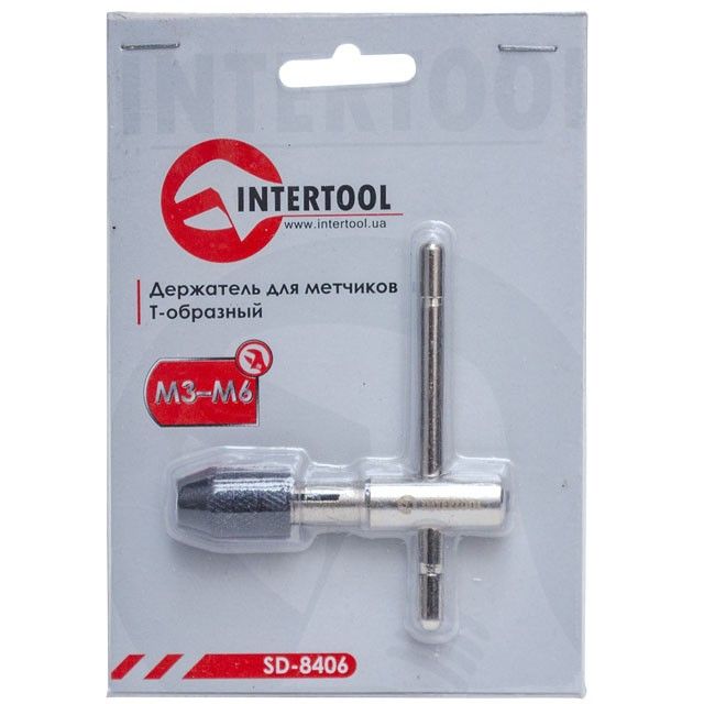 Держатель для метчиков M3-M6 INTERTOOL SD-8406