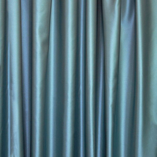 Тканина однотонна портьєрна Піжон V-802 олива бірюза