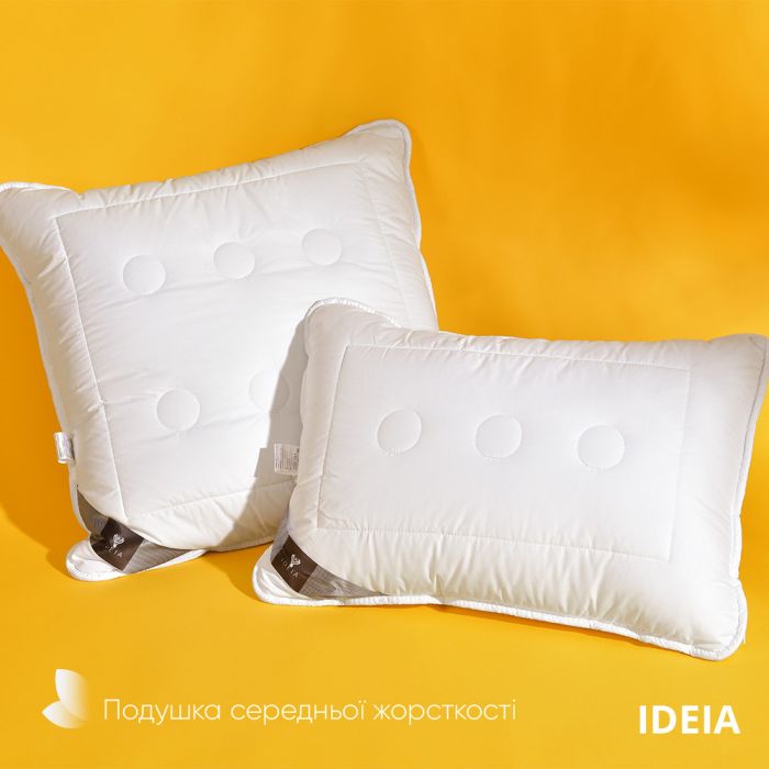 Подушка Air Dream Exclusive ТМ IDEIA 70*70 см біла