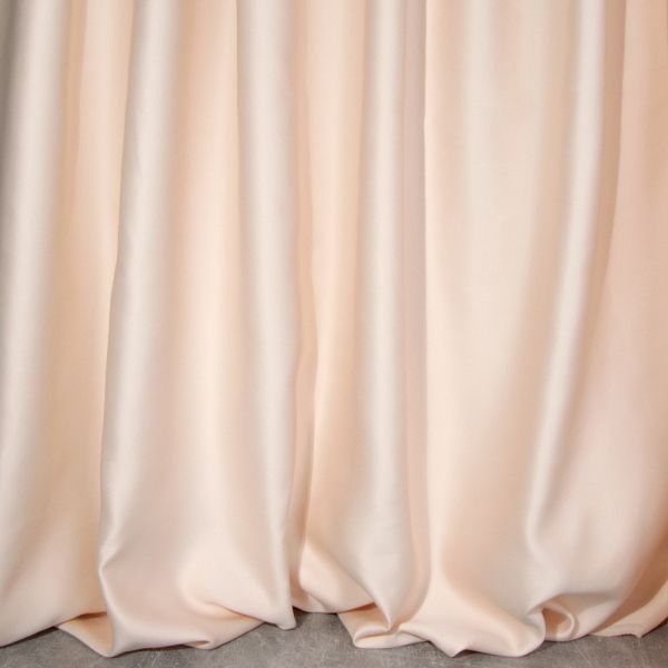 Тканина портьєрна однотонна Блекаут V-135 крем