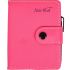 Блокнот 11*8см с ручкой в обложке кож/зам, клетка 63100 (Тёмно-Розовый)