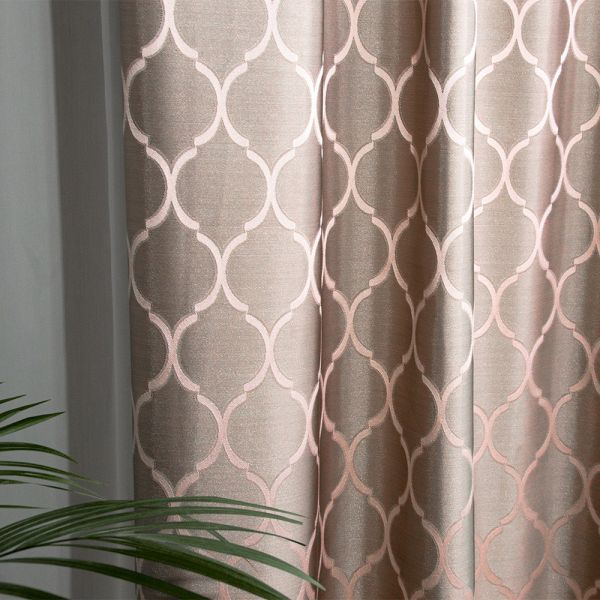 Тканина портьєрна жакардова Терра V-401 візон фрез