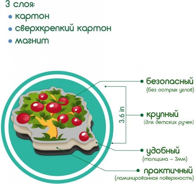 Набор магнитов Magdum "Веселая Ферма"  ML4031-10 EN