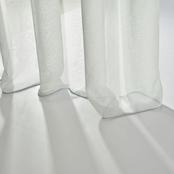 Тканина тюль однотонна рогожка Стамбул V-30213 димка