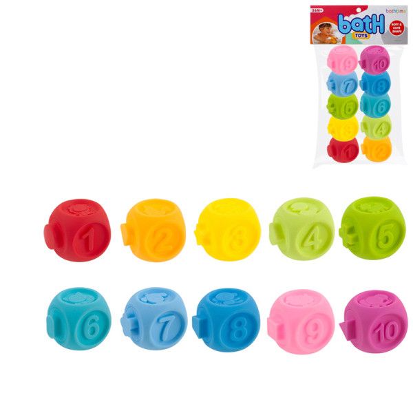 Набор игрушек для ванной конструктор 88-53 текстурные фигуры Набор игрушек для ванной конструктор 88-53 текстурные фигуры