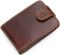 Кредитница мужская Vintage 14509 кожаная Коричневая