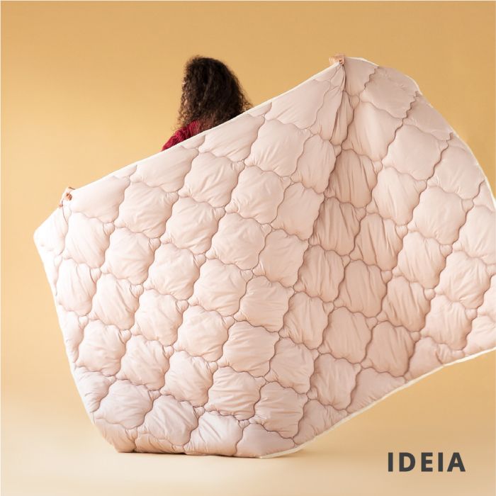 Ковдра WOOLLY вовняна всесезонна ТМ IDEIA 175х210 см