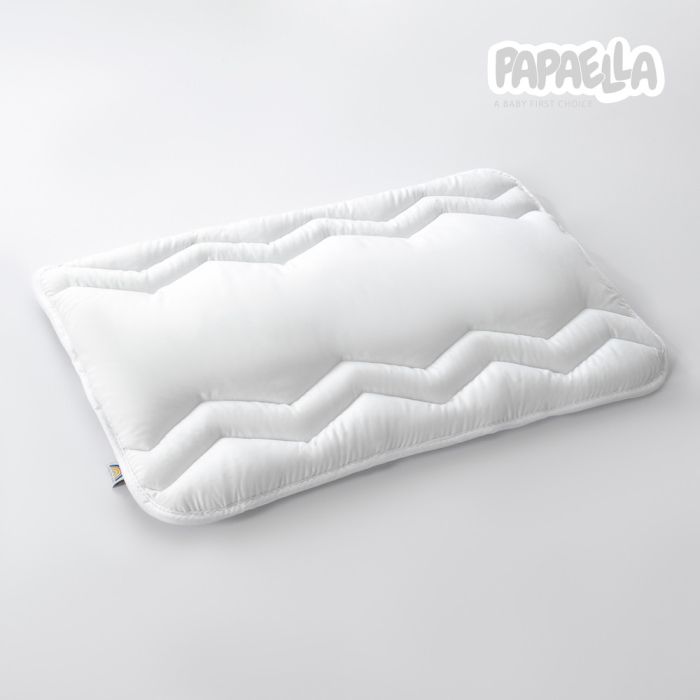 Подушка дитяча Comfort ТM PAPAELLA 40х60 см зигзаг/біле