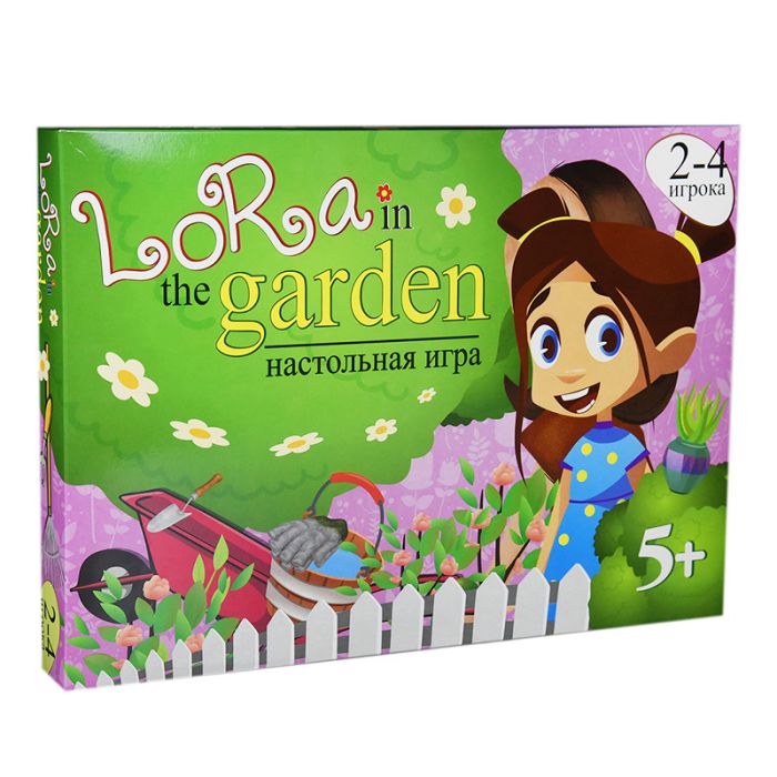 Настольная Игра-бродилка "Lora in the garden" 30514 (рус.)