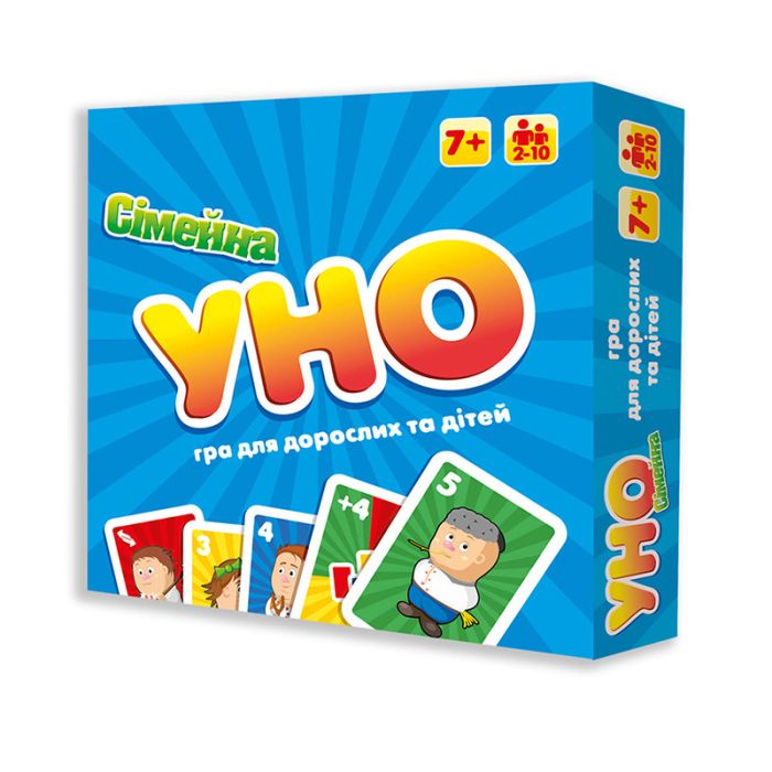 Настольная игра "УНО Семейная 2 в 1" 30606 (укр.)