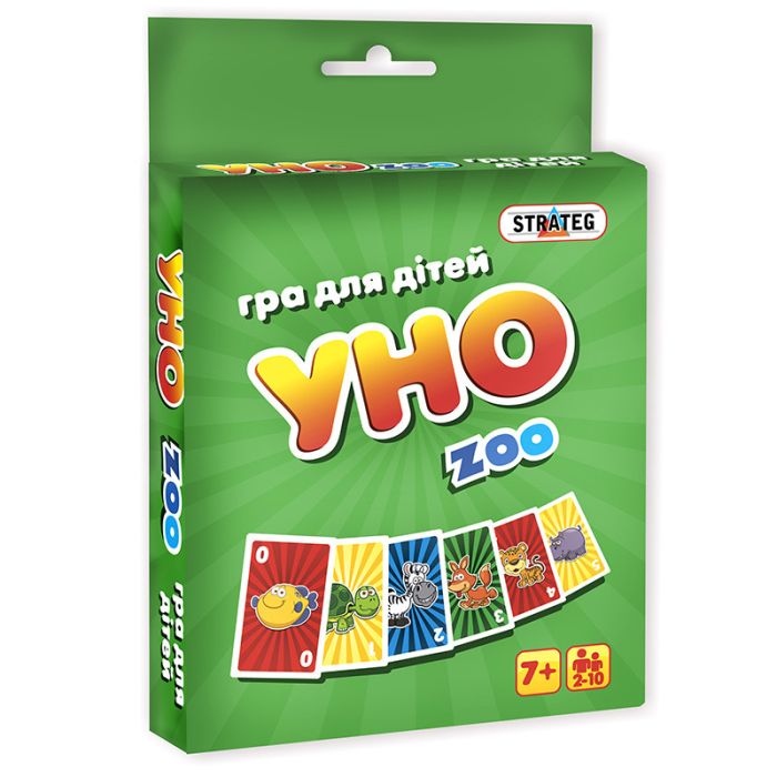 Настольная игра "Уно zoo" 7016 (укр.)