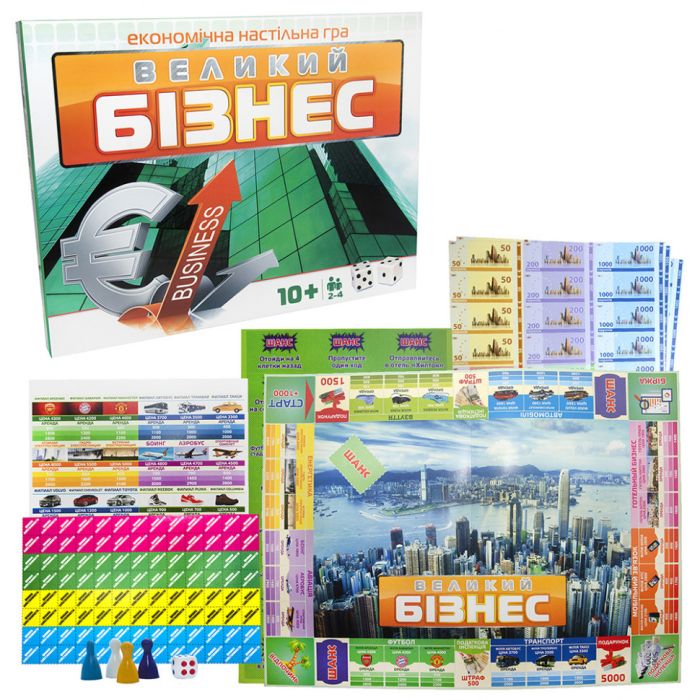 Настольная игра Большая "Большой Бизнес" 30452 (укр.)