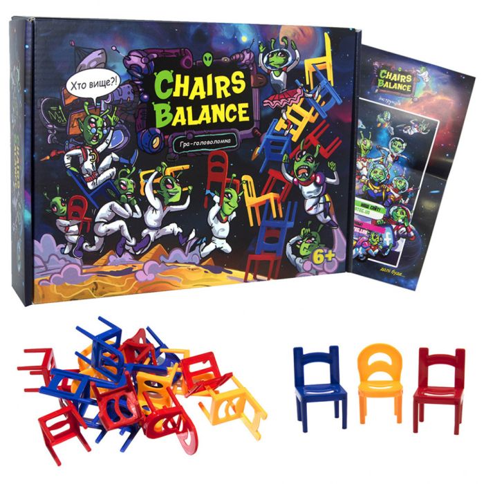 Настольная игра "Chairs Balance" 30408 (укр.)