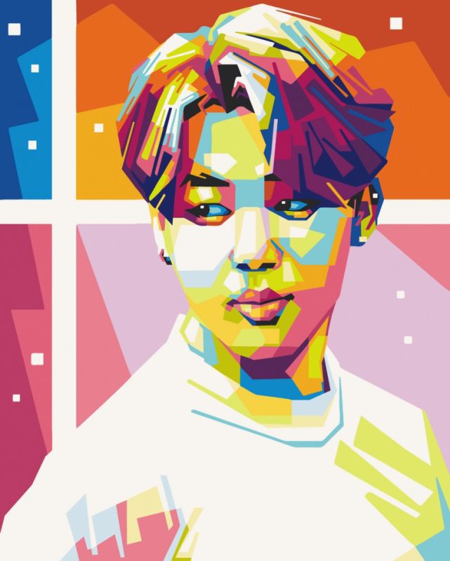 Картина по номерам. Art Craft "Jimin. Art Prints" 40х50 см 10269-AC